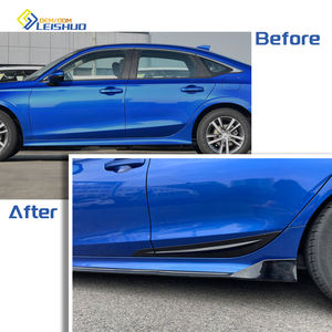 LSR Fabrication ABS Plastique Ani-scratch Garniture De Porte De Voiture Décorer Autocollant De Protection Pour La 11ème <span class=keywords><strong>Civic</strong></span> FE FL5 <span class=keywords><strong>2022</strong></span> 2023 2024 - Product Image 3