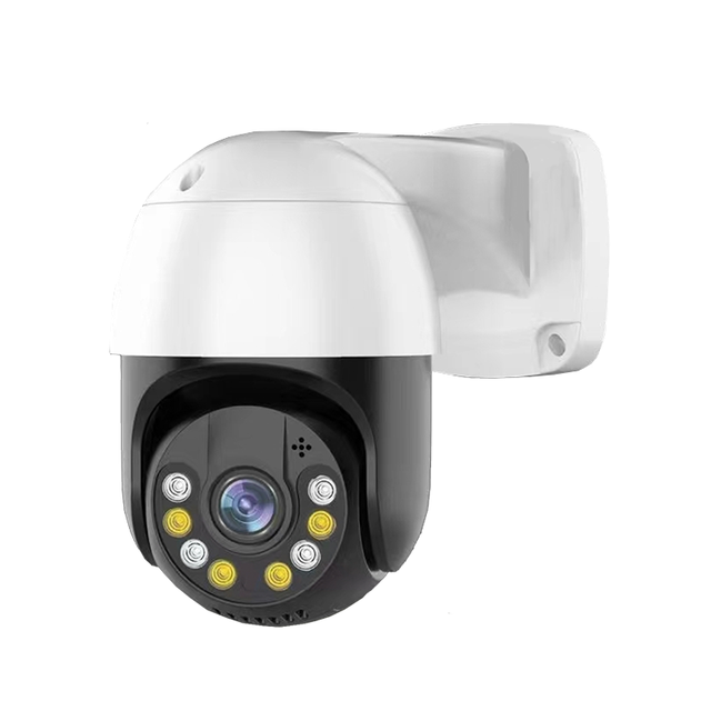 Intelligent AI 4MP IP Dome Camera PTZ Area Intrusion Line-Cross Detection Loitering H.265 Two-Way Audio Network Security System