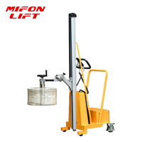MIFONLIFT Chariot élévateur électrique contrepoids sans chariot de 1500 mm à 1700 mm de hauteur de levage, capacité 100 kg à 150 kg, mini transpalette électrique sans chariot