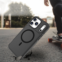Pour iPhone 17 Pro Max, boîte 2 en 1, coque de téléphone magnétique résistante aux chocs, pour iPhone 17 16