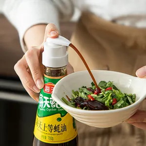 SHIIMOYAMA Dispenser pemeras saus tiram, botol pompa pemeras mulut untuk minyak tomat cabai