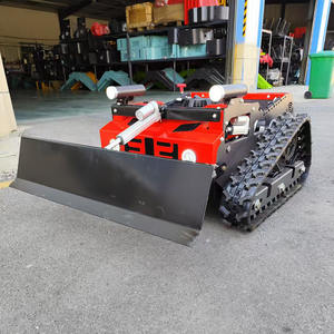 Tondeuse à gazon industrielle autopropulsée à télécommande, hybride essence-électrique sans fil, 4 temps, 500 mm, 600 m, chenilles, zéro rayon de braquage, 224 CC - Product Image 5