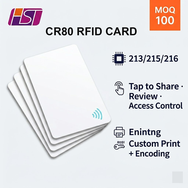 Wholesale 13.56Mhz RFID Mini Tag Smart PVC NFC Cards NTAG213 Chip Blank Proximity PVC Smart Access Control System Card