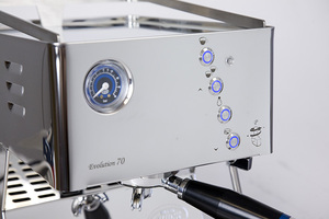 Cafetera Italiana QUICK MILL 3130 en Acero Inoxidable, Cafetera Comercial, Cafetera Espresso, Máquina para Hacer Café - Product Image 3