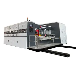 High Speed Flexo Printer Slotter Rotary Die Cutter Machine for Making Cartons