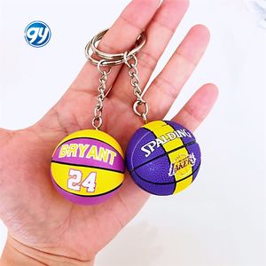 Nuevo Diseño de Llavero de Cuero PU con Estrellas del Baloncesto <span class=keywords><strong>Lebron</strong></span> y Curry, Colgante para Bolsos, Llavero 3D para Fanáticos - Product Image 2