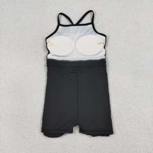 Vestido Deportivo Casual para Niñas Pequeñas, de Color Sólido con Estampado, Transpirable, para Jugar Tenis, Yoga, con Shorts Forrados y Corte en A - Product Image 3