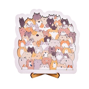 Produits de <span class=keywords><strong>puzzle</strong></span> en bois chat personnalisé conception 3D, puzzles éducatifs en bois pour enfants cadeaux <span class=keywords><strong>d</strong></span>'<span class=keywords><strong>anniversaire</strong></span> de vacances - Product Image 3