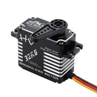 Servomoteur Brushless BLS-HV7132MG JX 73g 0.12/0.1sec Couple de coupure 27.5/32.5kg.cm Moteur 7.4V pour Pièces de Jouets RC Avion, Bateau et Voiture