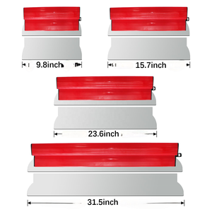 Kit de 12 Spatules à Enduit avec Manche Télescopique, Rouleau de 9 Pouces, Grattoir Arc, Lames Remplaçables, Boîte de Rangement pour Enduit Mural et Revêtements - Product Image 2