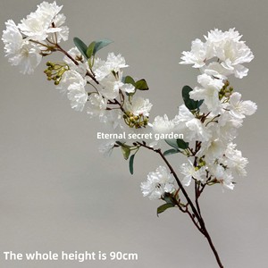 Rosas, Lirios y Tulipanes de Tela de Seda Artificial Blanca para Bodas, Hogar y Salón, Venta al por Mayor <span class=keywords><strong>en</strong></span> China - Product Image 3