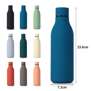 Custom 0.5L Stainless Steel Double Wall Thermal Insulation Thermos Vacuum Flask 12-24 Hours Leak-proof <b>Lid</b> Eco-friendly Boiling - Product Image 6