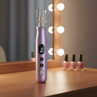 Professionele Elektrische Nagelverzorgingsset Laag Geluidsniveau USB 45000rpm Vijl Nagelboormachine Met LED-Licht en Stofkap