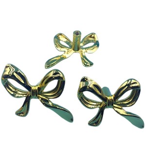 Bow Knot Furniture Handle Warm <b>Gold</b> Brass <b>Cabinet</b> Hardware Contemporary Design Durable - Product Image 5