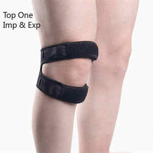 Top One personnalisé réglable en néoprène genouillère Flexible Gym sport ceinture de soutien du genou avec protection rotulienne - Product Image 1