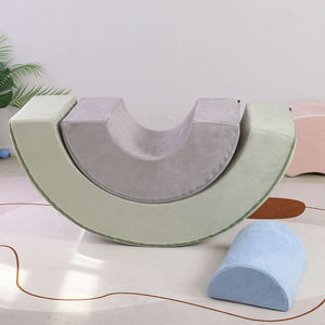 Canapé modulaire pour enfants arc-en-ciel moderne, 3 pièces par ensemble, avec coussins en mousse à mémoire de forme haute densité, idéal pour l'école, le salon et la <span class=keywords><strong>chambre</strong></span> à coucher - OEM/ODM ludique - Product Image 2
