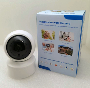 Tự động theo dõi PTZ roboter 360 kích thước nhỏ Trung Quốc home made Video <span class=keywords><strong>CCTV</strong></span> giá không dây <span class=keywords><strong>IP</strong></span> WIFI Mạng Máy ảnh kết nối với điện thoại - Product Image 4