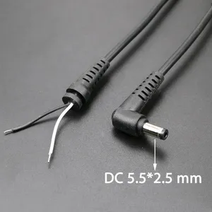 DC 5.5x2.5 2.1 4.8*1.7 7.4*5.0 5.0*1.7mm Laptop daya konektor Jack Dc Plug adaptor kabel pengisi daya untuk Asus Lenovo Samsung HP