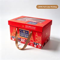 Boîtes cadeaux carrées avec nœud papillon, boîtes cadeaux de luxe avec couvercles, emballages en papier, boîtes en carton, logo personnalisé