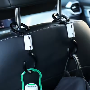 Flexible Convenient <b>Car</b> Headrest <b>Hook</b> Seat Back ABS <b>Hook</b> Multi-function 360 Degree Rotatable - Product Image 2