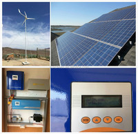 Vente en gros, nouveau système de production d'énergie solaire, 3kw, 5kw, 10kw, éolienne