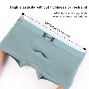 Biancheria intima <span class=keywords><strong>senza</strong></span> <span class=keywords><strong>cuciture</strong></span> in <span class=keywords><strong>cotone</strong></span> traspirante in tinta unita da ragazzo biancheria intima da <span class=keywords><strong>uomo</strong></span> <span class=keywords><strong>Boxer</strong></span> da <span class=keywords><strong>uomo</strong></span> - Product Image 5