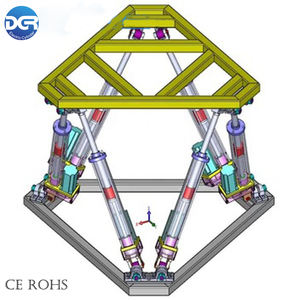 Configuración de Simulación de 6 Grados de Libertad para Pruebas de Laboratorio Universitario con Actuador Lineal Eléctrico de Alta Precisión, Carrera, Empuje y Velocidad Personalizables - Product Image 1