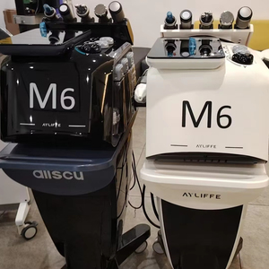 Máquina Portátil de Hidrodermoabrasión con 6 Manijas, Microdermoabrasión con Oxígeno para Uso Comercial - Hidratación y Antienvejecimiento de la Piel - Product Image 6