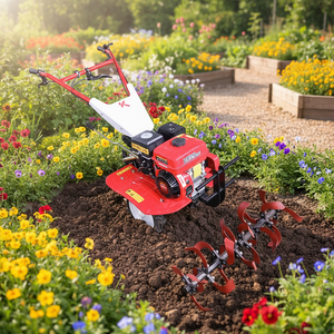 JINKE Agricultural Walking Tractor <b>Cultivator</b> Diesel Power Tiller for Intertillage, Weeding & Soil Preparation CE Certification - Product Image 1