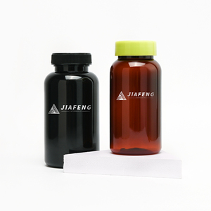 Bao Bì Màu Đen Hổ Phách Dược Phẩm <span class=keywords><strong>Container</strong></span> 150Ml Vitamin Nắp Rỗng Y Học Brown Pet Thuốc Chai Nhựa Jar Với Nắp - Product Image 4