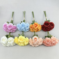 Fleurs artificielles en corail rose en gros, pour la décoration intérieure