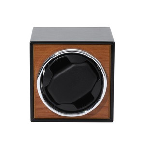 Boîte remontoir de montre automatique <span class=keywords><strong>en</strong></span> <span class=keywords><strong>bois</strong></span> de luxe à 1 emplacement, <span class=keywords><strong>en</strong></span> gros, <span class=keywords><strong>en</strong></span> stock, réglable sur trois vitesses, pour usage domestique - Product Image 2