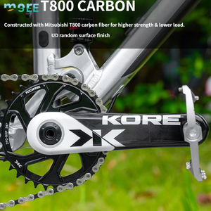 <span class=keywords><strong>Bielas</strong></span> de <span class=keywords><strong>Carbono</strong></span> SeeMore <span class=keywords><strong>MTB</strong></span> con Eje Boost DUB, Ultraligeras 464g, para XC/AM/Enduro/<span class=keywords><strong>MTB</strong></span>, <span class=keywords><strong>Bielas</strong></span> para Descenso - Product Image 5