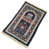 Hot Selling Folding Islamitische Comfortabele 70*110Cm Turkse Oosterse Stijl Luxe Zachte Gebedskleed Moslim