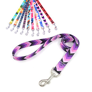 Fashion Geometric Pattern Polyester <b>Dog</b> Leash Durable for Medium <b>Dogs</b> - Product Image 1