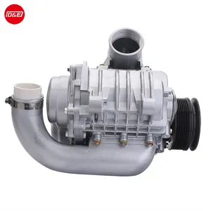 Roots Blower SC14 Universal Engine Supercharger Turbocharger for Car 2.0L-3.8L High Pressure Blower Aerator Aquaculture