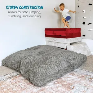 Factory Wholesale Shredded Memory Foam Crash Pad For Kids Playing Jumping Outdoor Games