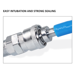 Conector de manguera rápida tipo C utilizado para pistola de aire, acoplador de conector rápido de ajuste Push-in, accesorios macho y hembra de autobloqueo - Product Image 2