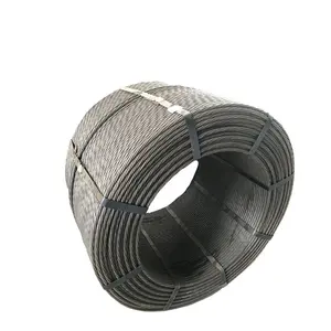 Hot dip galvanized steel strand for electric power communication special steel strand bridge pull strand source factory