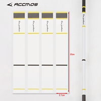 14 pièces/sac Enveloppes pour flèches/Autocollants adhésifs pour flèches de tir à l'arc en carbone/aluminium/fibre de verre de diamètre intérieur 4,2 mm, 6,2 mm et de diamètre extérieur 6-8 mm