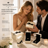 Coffret Cadeau de Luxe Personnalisé pour Bijoux – Boîte d'Emballage Premium en Papier avec Ruban pour Bagues, Colliers, Boucles d'Oreilles – Vente en Gros