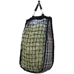 Hanging <b>Hay</b> Bag Nylon 51x41x10cm Slow Feeding Tubular <b>Feeder</b> For Horses And Livestock - Product Image 1