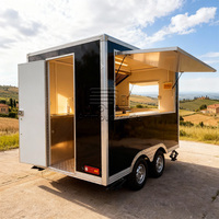 Camion de restauration rapide chinois, remorque pour jus pressé à froid au matcha, camion de cocktails, remorque de restauration commerciale avec cuisine