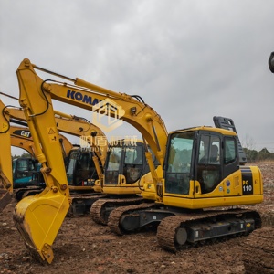 Excavatrice Komatsu d'occasion, excavatrice Komatsu Pc110 d'occasion, mini-excavatrice hydraulique, excavatrice d'occasion à prix réduit - Product Image 1