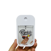 Spray désinfectant pour les mains parfumé avec logo de marque personnalisé