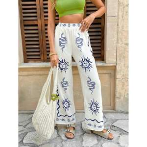 กางเกงลำลองสำหรับใส่ทำงานสำหรับผู้หญิง ผลิตจากผ้าที่ระบายอากาศได้ดีและทรงสวมใส่สบายเพื่อประสิทธิภาพการทำงานเป็นเวลานาน - Product Image 1