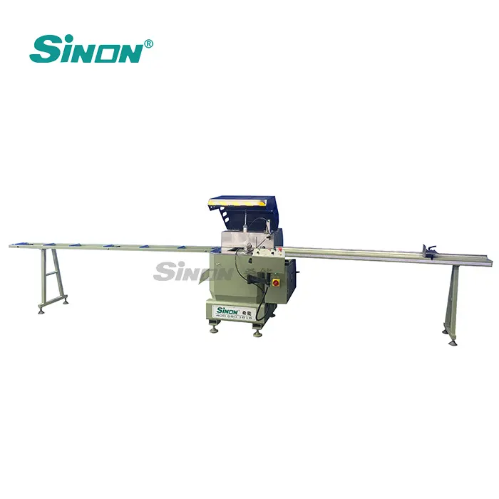 China single head aluminum profiles cutting machines for aluminum window door fabrication