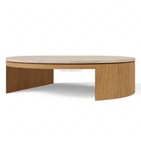 Table basse ronde design FERLY, fauteuil lounge et ensemble de canapés modulaires 5 pièces