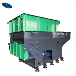 shredder and crusher for polymer pe lump drum