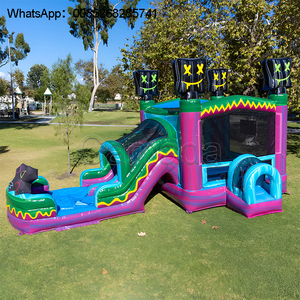 Toboggan commercial d'extérieur pour enfants Gonflable Combo Bouncer Water Slide Jumper Spiderman Gonflable Castle Bounce House - Product Image 6